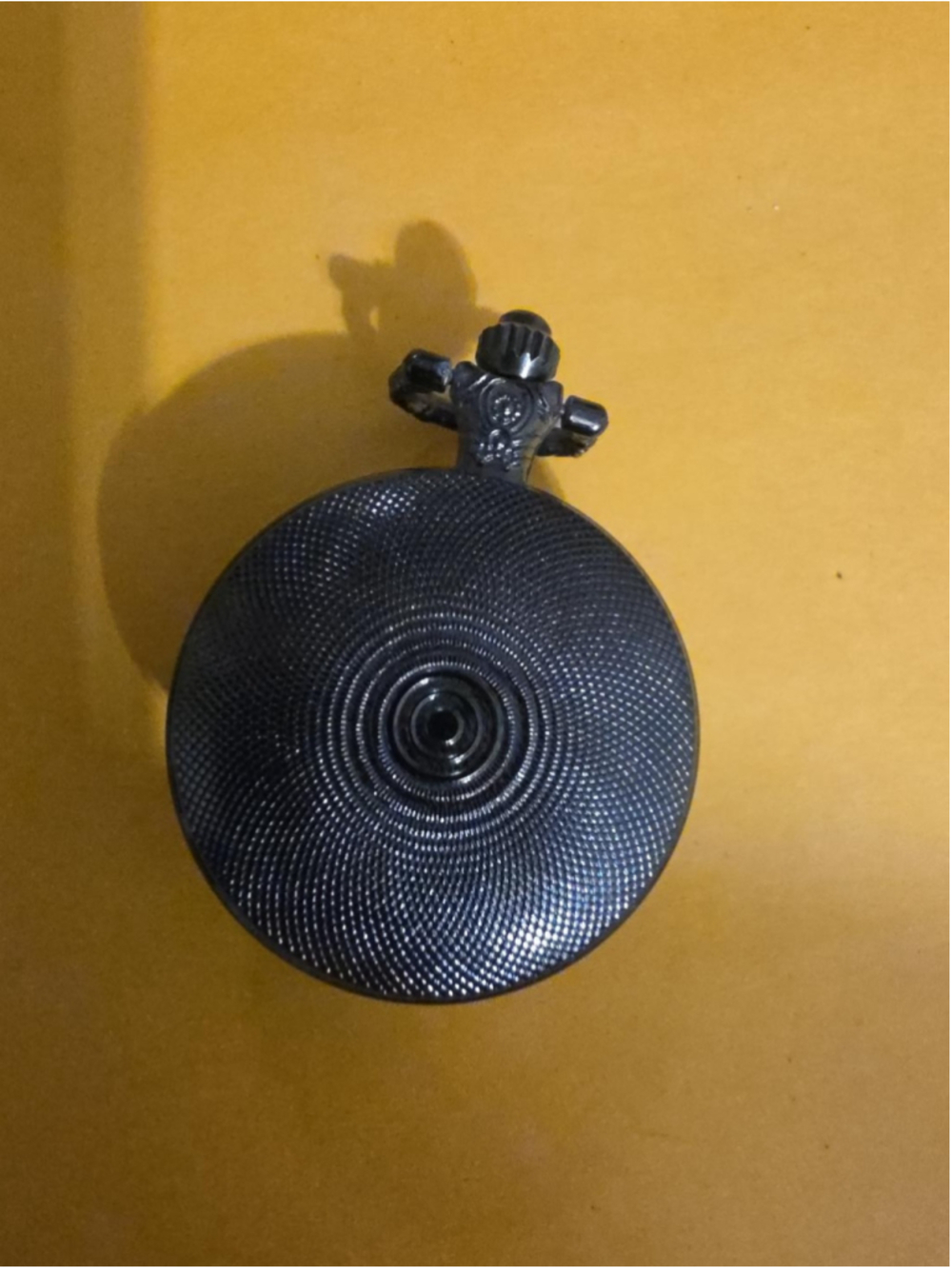 Mini Dragon Yin Yang Pocket Watch 35mm Fantasy Black Quartz Watch
